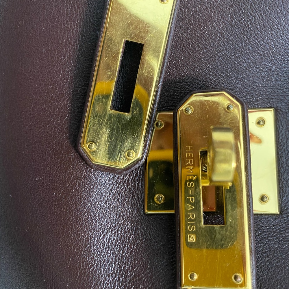 HERMES KELLY 32 Birkin vintage never used - Picture 4 of 8